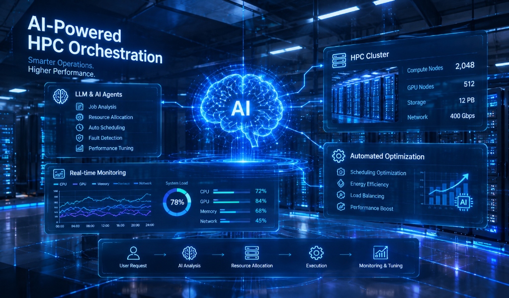 AI-Powered HPC Orchestration Architecture
